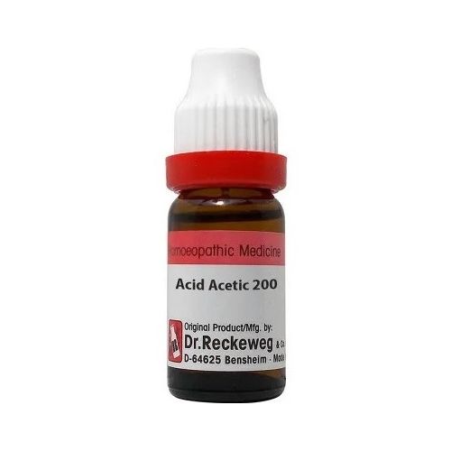 Sr Reckweg Acid Aceticum 200

Prevents Side Effects Of Mad Dog And Cat Bites , Weakness After Operation Or Chloroform , Tuberculosis Include Cough, Swelling In Hand And Feet, Diarrhoea, Difficulty In Breathing , Sour Belching And Vomiting Of Pregnancy