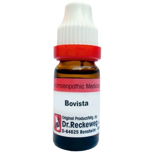 Bovista- bleeding from the uterus, bleeding is very profuse, diarrhoea symptoms before and after menstruation. Menstrual bleeding happens much earlier than date of expected. Menstrual flow only at night. Stuttering while reading, Mucus membranes from nose