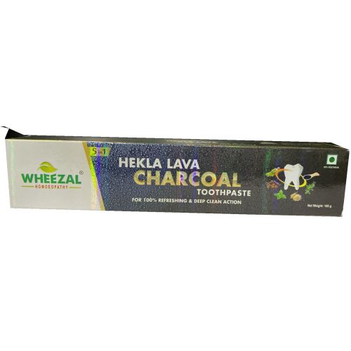 Hekla Lava Charcoa Toothpaste 5 in 1