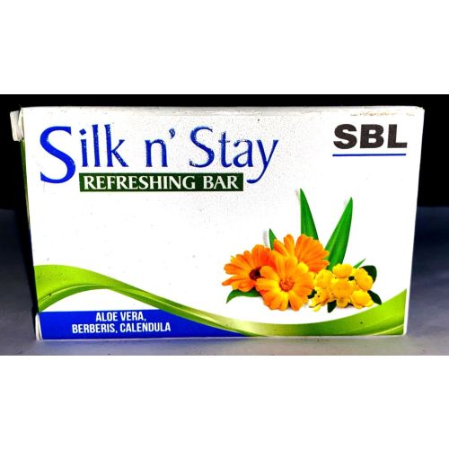 SBL Silk N Stay Refreshing Bar (Aloevera, Berberies & Calendula)