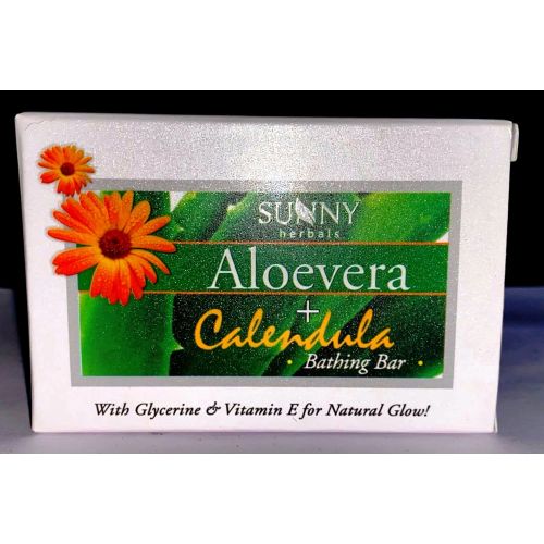 Sunny Herbals Aloevera & Calendula Soap