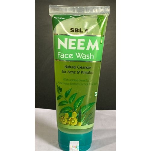 SBL Neem Face Wash (Natural Cleanser for Acne & Pimple