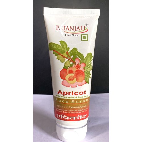 Patanjali Apricot Facewash 9with wheat Germ & Aloe)