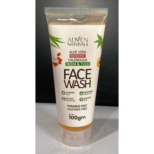 Adven Naturals Face Wash (Aloe Vera, Burberries, Calendula.